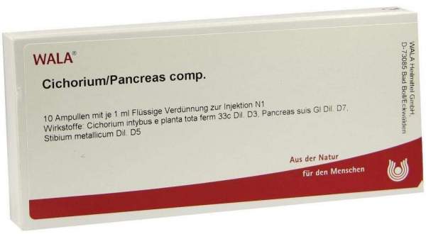 Cichorium Pancreas Comp. Ampullen 10 X 1 ml