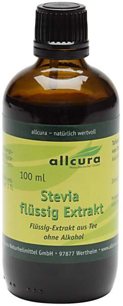 Stevia Flüssig Extrakt 100 ml Flüssigkeit