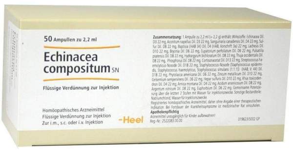 Echinacea Compositum Sn 50 Ampullen