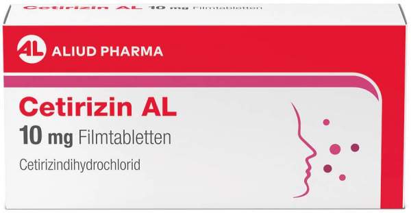 Cetirizin Al 10 mg 20 Filmtabletten