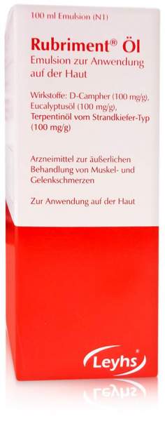 Rubriment Öl 100 ml Emulsion