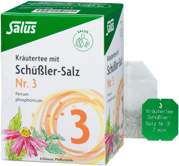 Kräutertee Mit Schüssler-Salz Nr. 3 Salus 15 Filterbeutel