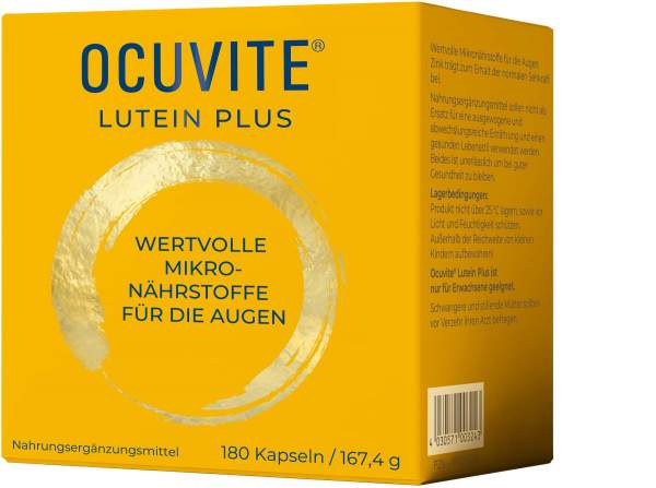 Ocuvite Lutein Plus 180 Kapseln