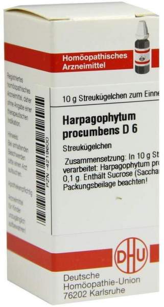 Harpagophytum Procumberns D6 Globuli 10 G Globuli