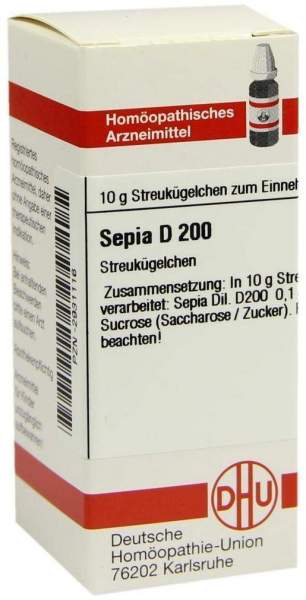 Dhu Sepia D200 10 G Globuli