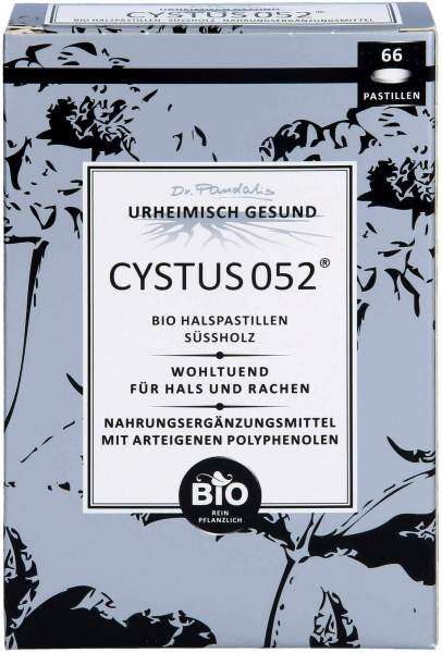 Cystus 052 Bio Halspastillen Süßholz 32 Stück