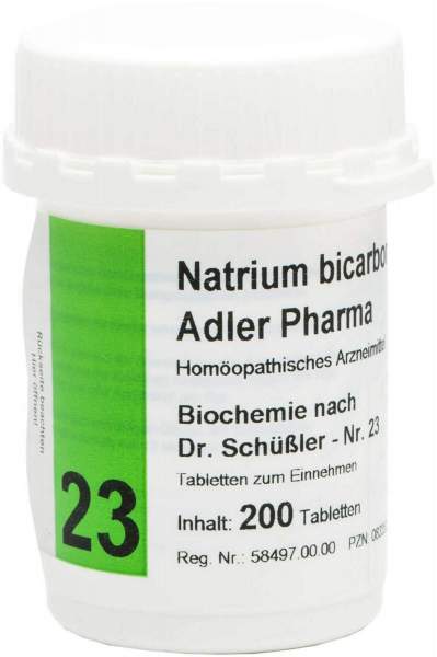 Biochemie Adler 23 Natrium Bicarbonicum D12 200 Tabletten
