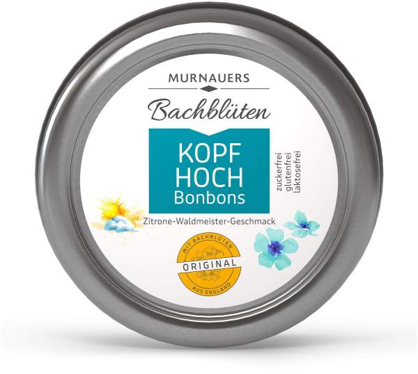 Murnauers Bachblüten Kopf Hoch Bonbons 50 g