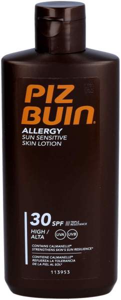 Piz Buin Allergy Sun Sensitive Skin Lotion Lsf 30 200 ml