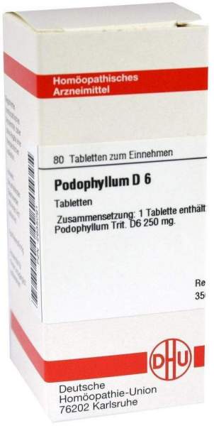 Podophyllum D 6 Tabletten