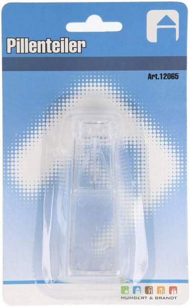 Pillenteiler Transparent 1 Stück
