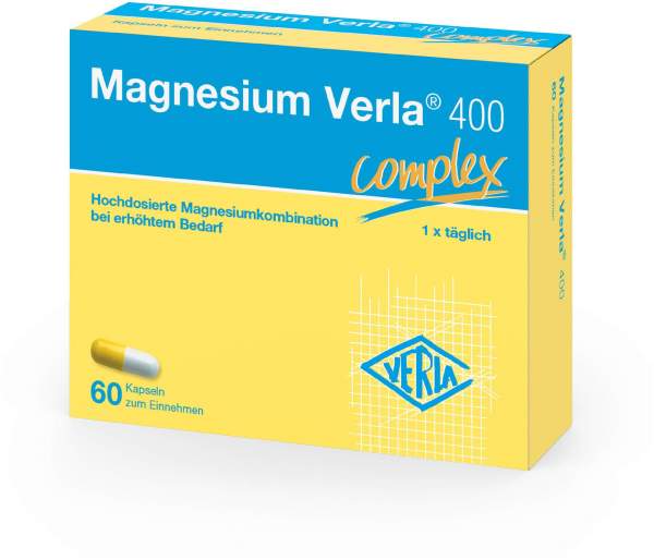 Magnesium Verla 400 complex Kapseln 60 Stück