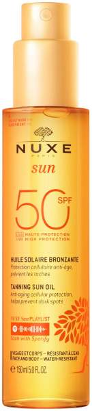 NUXE Sun Sonnenöl Gesicht &amp; Körper LSF50 150 ml