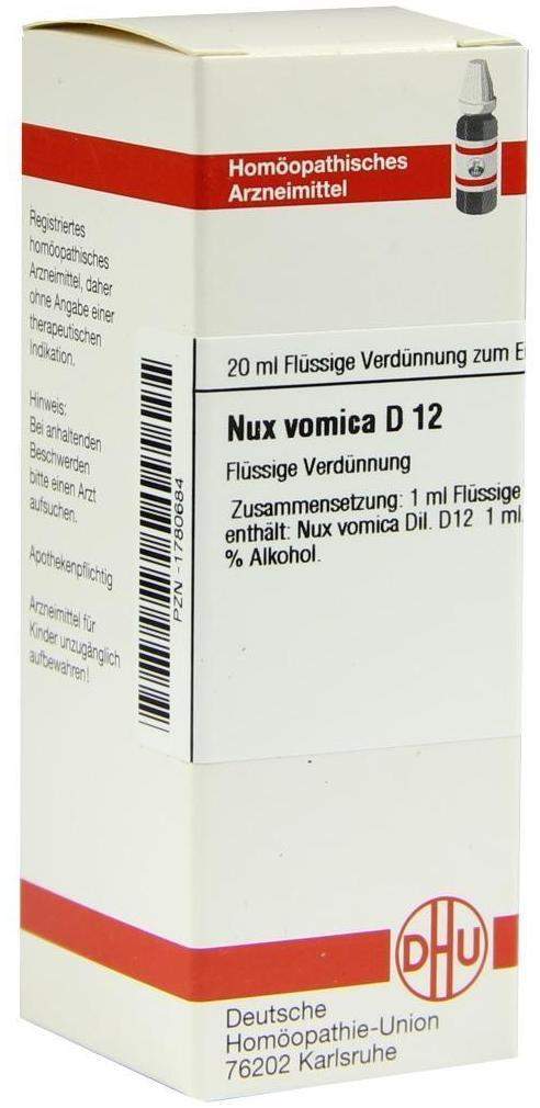 Nux Vomica D Ml Dilution Kaufen Volksversand Versandapotheke