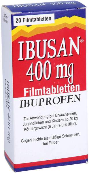 Ibusan 400 mg Filmtabletten 20 Stück