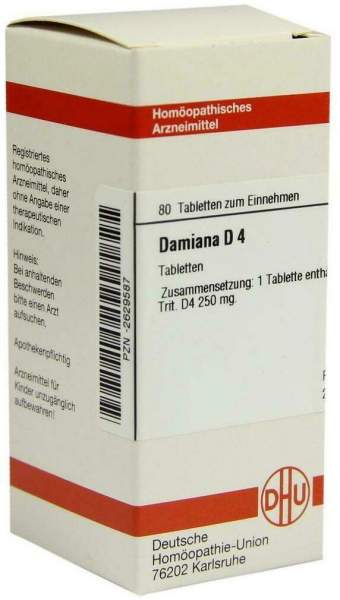 Dhu Damiana D4 Tabletten