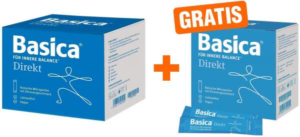 Basica Direkt Basische Mikroperlen 80 x 2,8 g Granulat + gratis 30 Granulat-Beutel