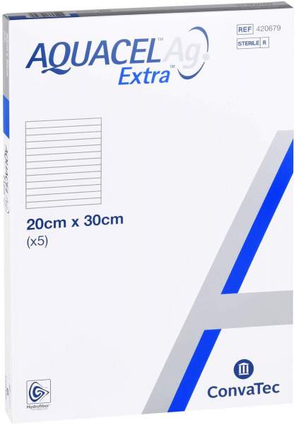 Aquacel AG Extra 20 X 30 cm 5 Kompressen