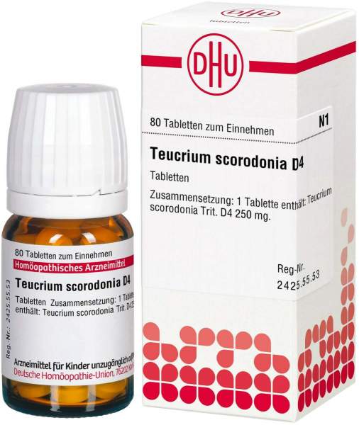 DHU Teucrium Scorodonia D4 80 Tabletten