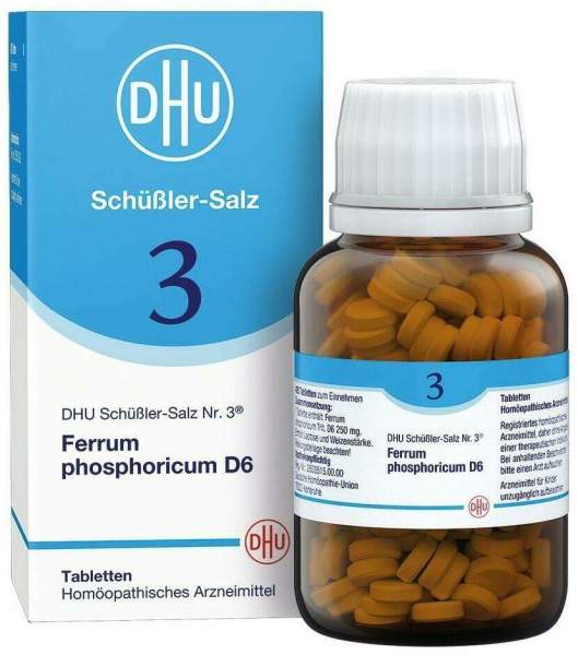 DHU Schüßler-Salz Nr. 3 Ferrum phosphoricum D6 420 Tabletten