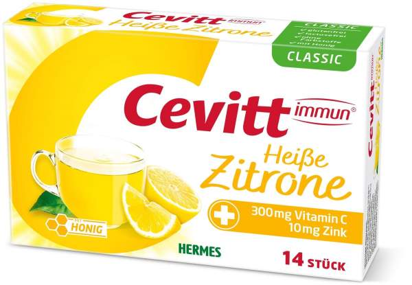 Cevitt Immun Heiße Zitrone 14 Beutel