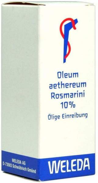Weleda Oleum Aethereum Rosmarini 10% 50 ml Öl