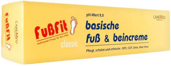Fußfit Basische Fuß und Beincreme 150 ml