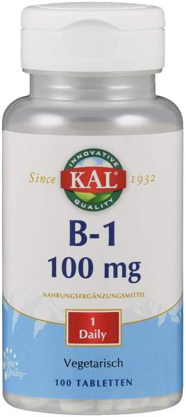Vitamin B1 Thiamin 100 mg 100 Tabletten