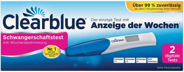 Clearblue Schwangerschaftstest mit Wochenbestimmung 2 Test