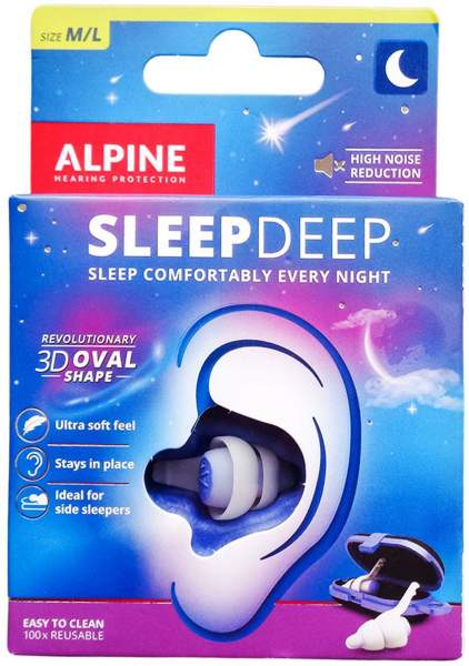 Alpine Sleepdeep Ohrstöpsel 2 Stück