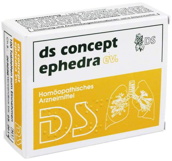 Ds Concept Ephedra Ev. 100 Tabletten