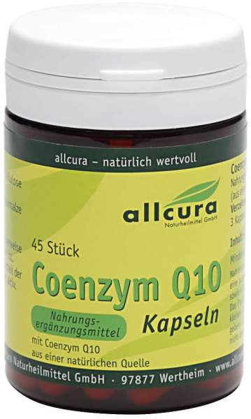 Coenzym Q10 Kapseln 30 mg 45 Kapseln