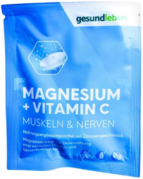 Gesund Leben Magnesium+vitamin C Brausetetabletten