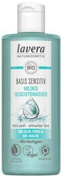 Lavera basis sensitiv mildes Gesichtswasser 200 ml