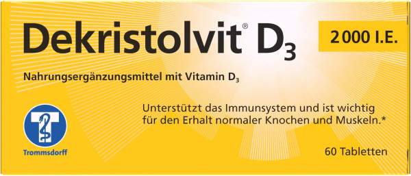 Dekristolvit D3 2.000 I.E. 60 Tabletten