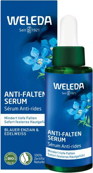 Weleda Anti-Falten Serum blauer Enzian &amp; Edelweiß 30 ml