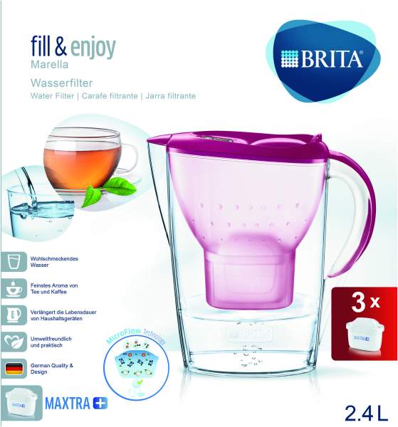 Brita Fill &amp; Enjoy Marella Wasserfilter Berry