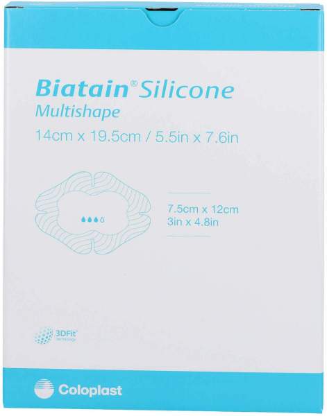 Biatain Silicone Schaumverb.Multishape 14x19,5 cm