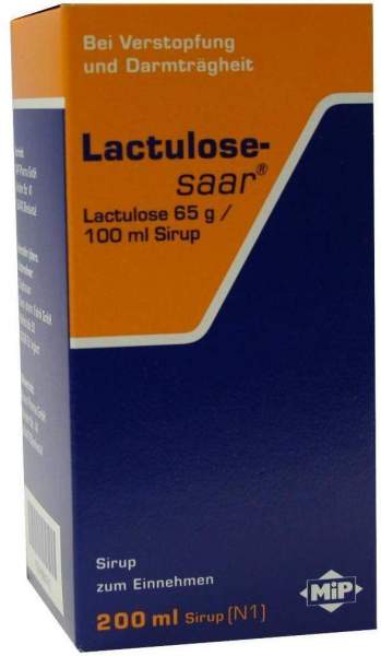 Lactulose-Saar Sirup 200 ml Sirup