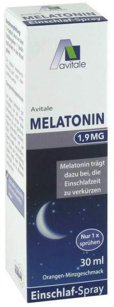 Melatonin 1,9 mg Einschlaf-Spray 30 ml