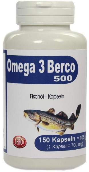 Omega 3 Berco 500 Kapseln