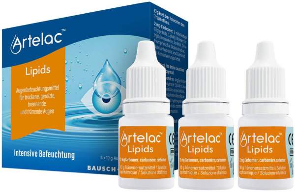 Artelac Lipids MD Augengel 3 x 10 g