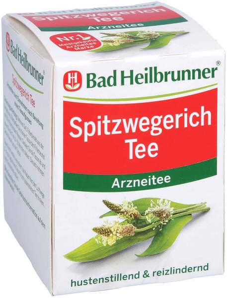 Bad Heilbrunner Tee Spitzwegerichkraut Beutel