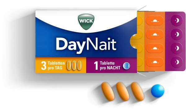 WICK DayNait 16 Filmtabletten