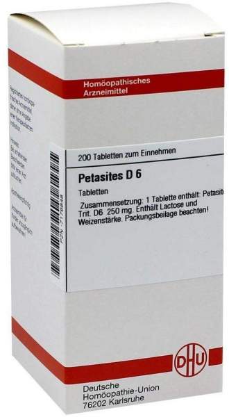 Dhu Petasites D6 200 Tabletten