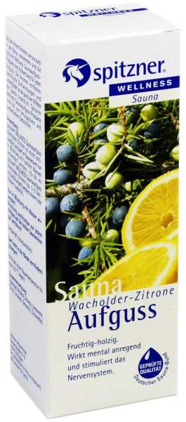 Spitzner Saunaaufguss Wacholder Zitrone Wellness