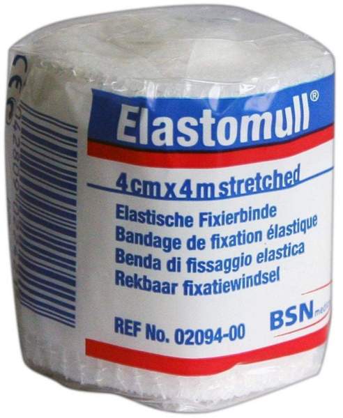 Elastomull 4 M X 4 cm 2094 Elastische Fixierbinde 1 Stück