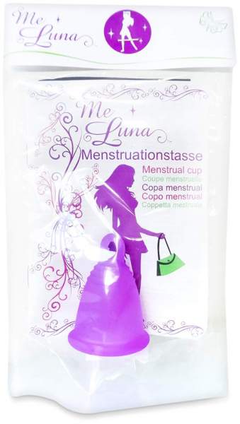 Menstruationstasse Me Luna Classic Gr.M Violett 1 Stück
