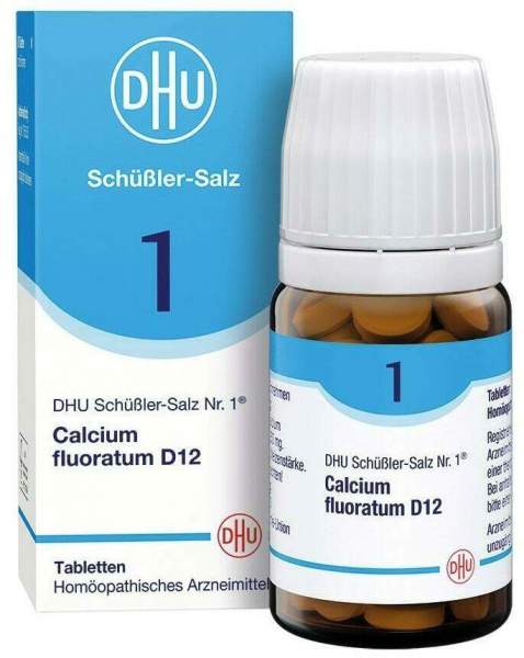 Dhu Schüßler-Salz Nr. 1 Calcium fluoratum D12 80 Tabletten