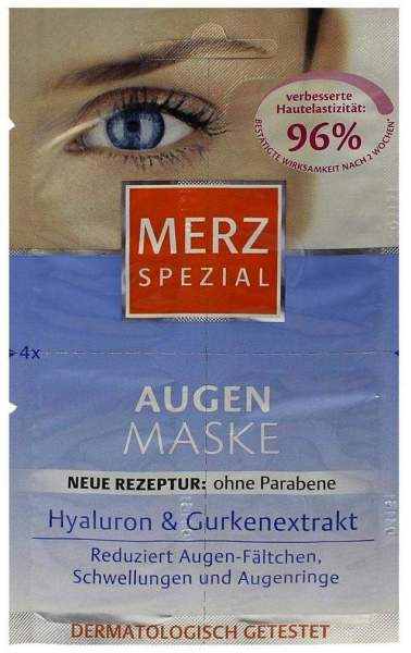 Merz Spezial Augen Maske 4 X 1 ml Gesichtsmaske